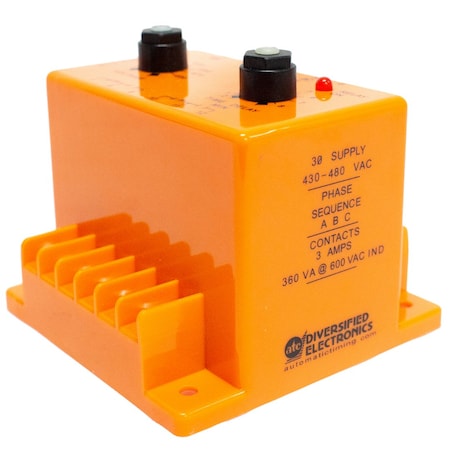 SLJ Series Phase Sequence Under Voltage Monitor